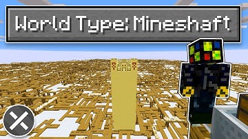 Can You Survive This MINESHAFT ONLY World?!