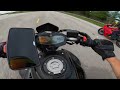 FZ07 / MT07 vs GSXR 1000 in a wheelie!