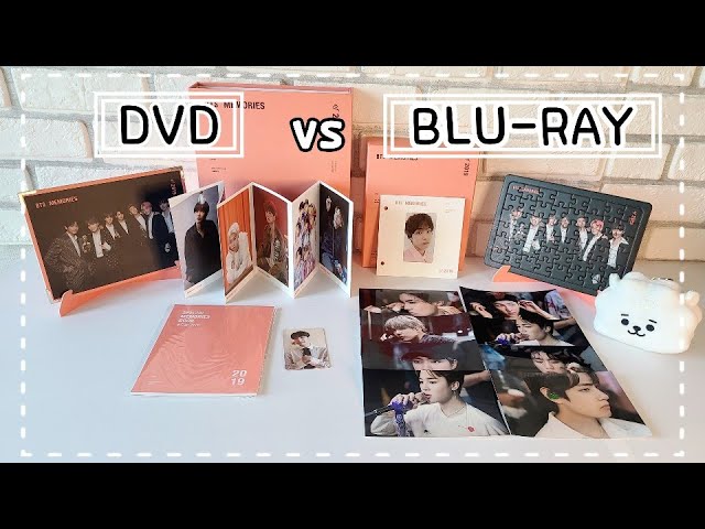 BTS MEMORIES 2019 BLU-RAY vs DVD💜