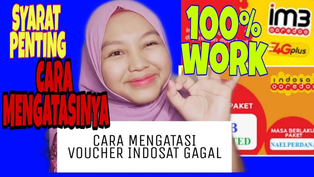 CARA MENGATASI VOUCHER INDOSAT YANG GAGAL TERUS