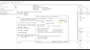 Panel data estimation using Panel Correlated Standard Error (PCSE) techniques