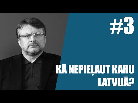 VĀRDS ŠLESERAM #3 | Kā nepieļaut karu Latvijā?