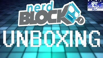 Unboxing Nerd Block - January 2017