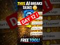 This free AI tool instantly breaks any overwhelming task into tiny steps ✅ #GoblinTools #shorts
