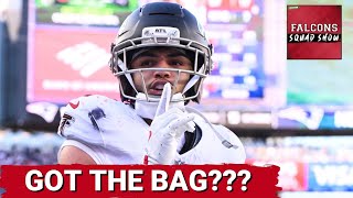 FALCONS SQUAD SHOW: Ian Cunningham dropped the BAG on Drake London