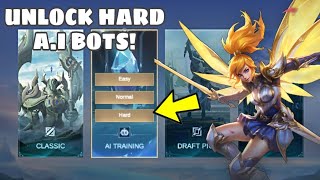 TIPS KUNG PAANO i-UNLOCK A.I TRAINING (HARD MODE UNLOCK) ORIGINAL SERVER! screenshot 1