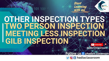 Other Inspection Types depends on Team and Scope | Tutorial 25 (Urdu) | Software Quality Engineering