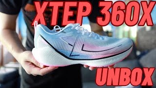 Unbox Xtep 360X รองเท้าซ้อมมีแผ่นที่ถูกที่สุดจากทาง Xtep