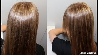 видео Мелкое мелирование на русые волосы