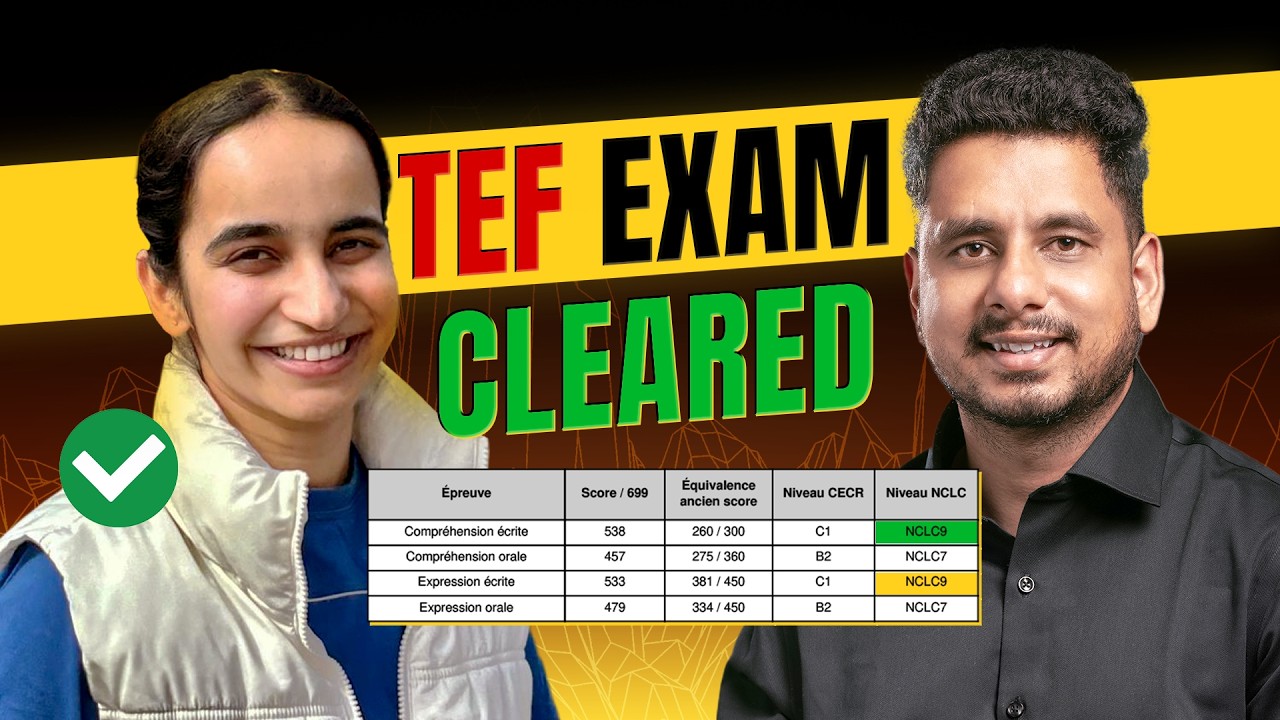 Симран успешно сдала экзамен TEF в Канаде | Ишан Малхи | Изучение французского языка