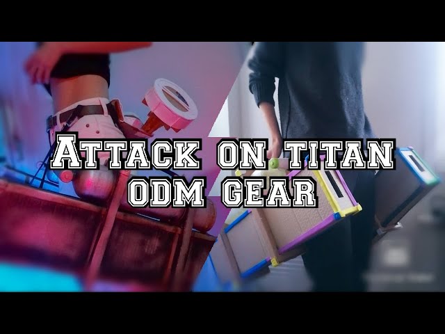 HOW I MADE MY ATTACK ON TITAN ODM GEAR! class=