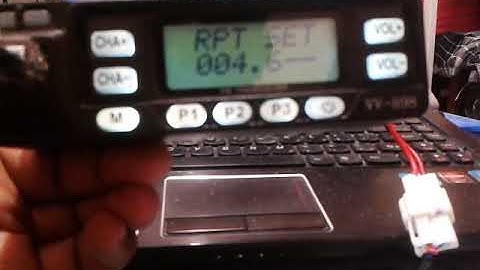 Walkie Talkie Radio Amatur  -  Leixen VV 898 - Manual Setting