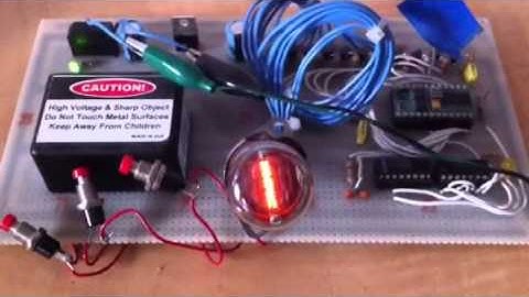 One digit clock - Nixie