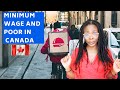 BEING BROKE IN CANADA | THE SHOCKING REALITY OF MINIMUM WAGE JOBS IN CANADA AS AN IMMIGRANT 😔