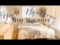 Design on a Dime // Guest Bedroom Mini-makeover 1 day $0 Decor Budget