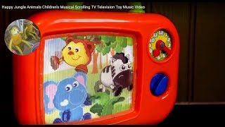 Happy Jungle Animals Children's Musical Scrolling TV Television Toy Music Video screenshot 5