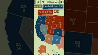 Gretchen Whitmer vs. Kari Lake (2024 Election) #presidentialelections