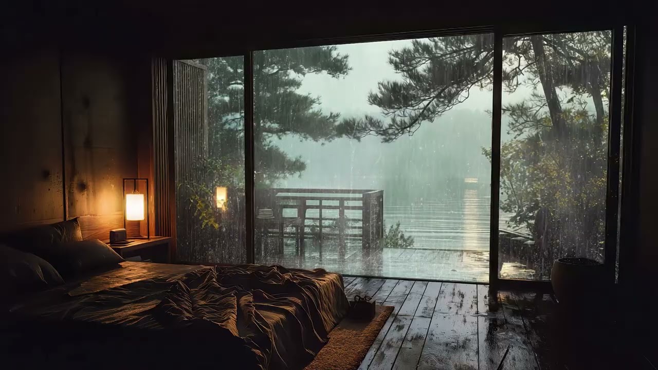 Relaxing Piano & Rain Sounds | Peaceful Sleep Music for Stress Relief, Calm Mind, and Deep Sleeping