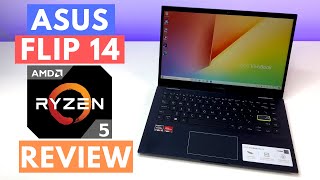 Asus VivoBook Flip 14 Laptop Review (2021) || AMD Ryzen 5 5500U