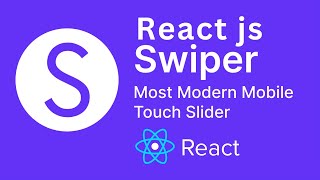 React JS swiper slider step by step with responsive for mobile devices