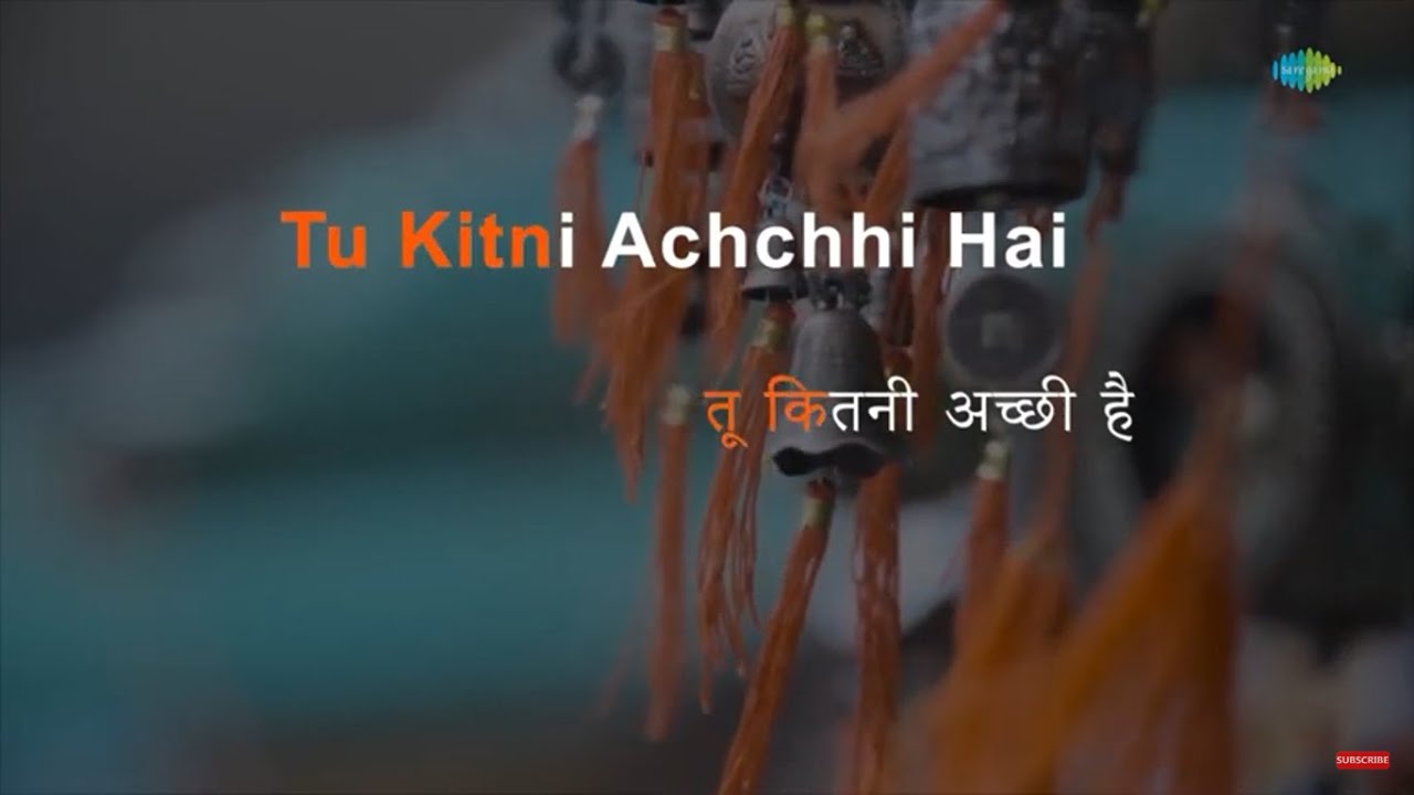 Tu Kitni Achhi Hai  Karaoke Song with Lyrics  Lata Mangeshkar  Raja Aur Runk