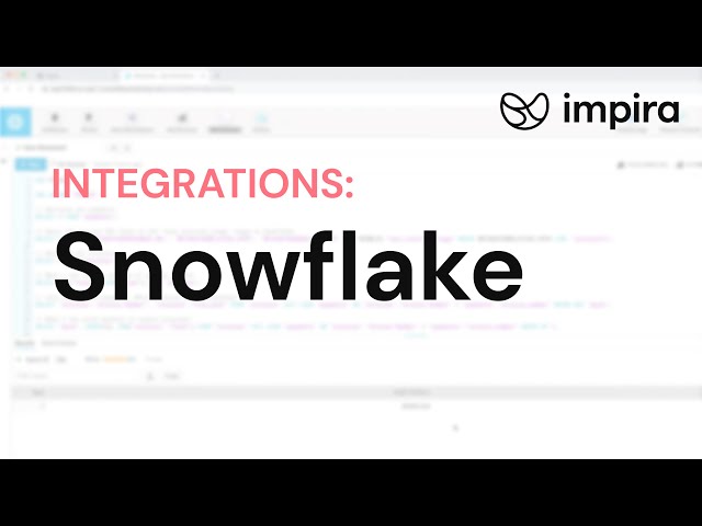 Impira x Snowflake integration demo