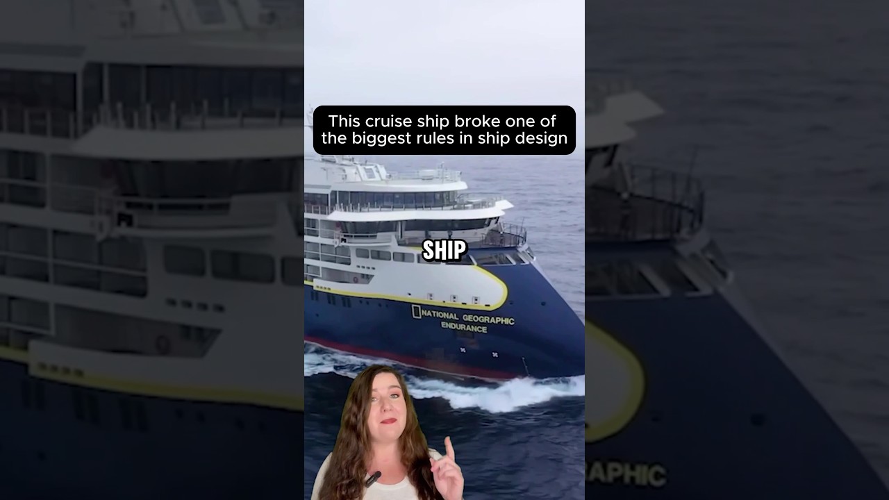 Why Does This Cruise Ship Look So Different?