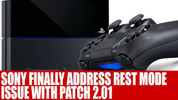 Sony Releases Playstation 4 Firmware Update 2.01 | Addresses Rest Mode Issue