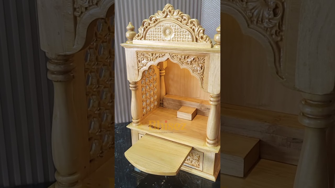 Handcrafted Shivani Wood Mandir 🌍 | From India to England 🇮🇳➡️🇬🇧 | BHISEZ FURNITURE