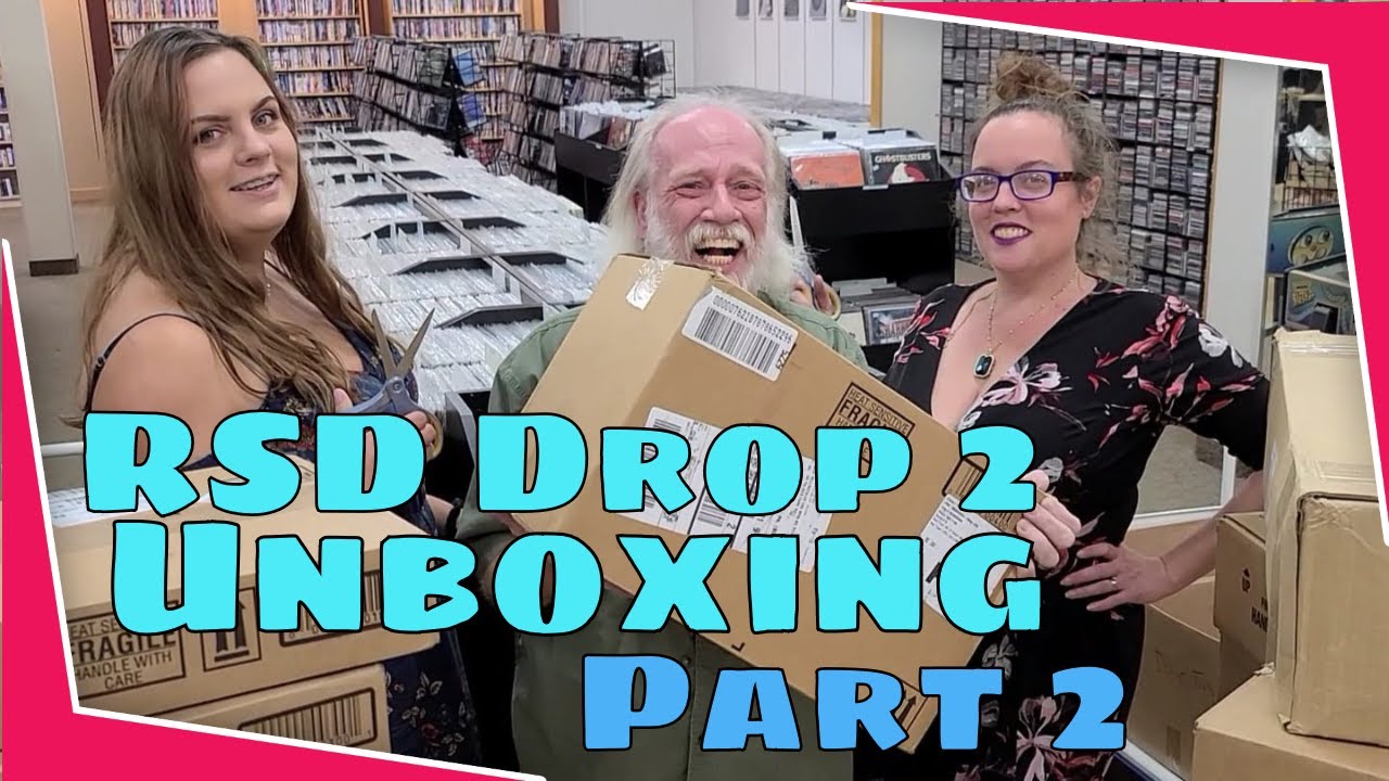 Unboxing Vinyl Records for (RSD Drop 2) Record Store Day 2020