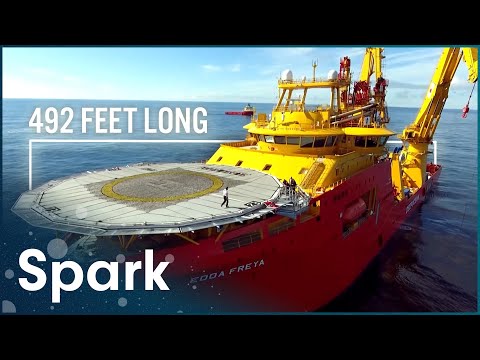 Edda Freya: The State-Of-The-Art Undersea Construction Vessel