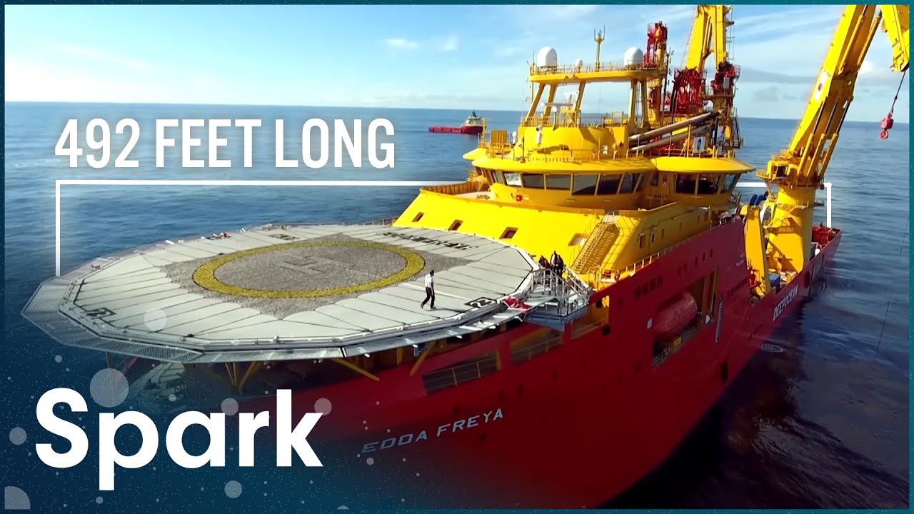 Documentary backdrop image for Edda Freya: The State-Of-The-Art Undersea Construction Vessel (2025)