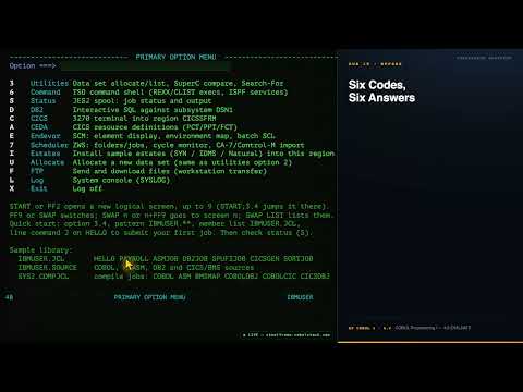 COBOL Programming I - Session 4.3 Evaluate