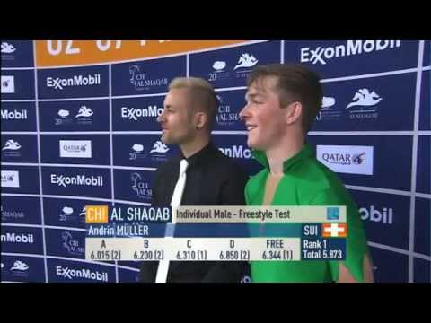 CVI Doha 2015 - Andrin Müller - Free Style - Swiss Vaulters