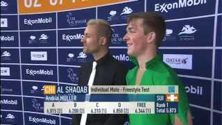 CVI Doha 2015 - Andrin Müller - Free Style - Swiss Vaulters