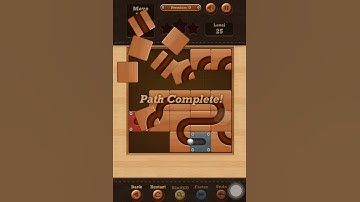 Roll the Ball slide puzzle Premium G Pack Level 25 Solution