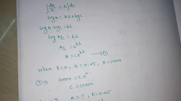 TN 12th MATHS ORDINARY DIFFERENTIAL EQUATIONS EXERCISE 10.8 5th SUM