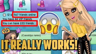 Friend Limit Glitch! *ADD AS MANY FRIENDS AS YOU WANT!* -MSP WILL PATCH!!