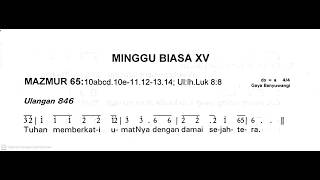 [Edisi Lama] Minggu, 12 Juli 2026 - MINGGU BIASA XV (Lima Belas) - Mazmur Tanggapan - Tahun A