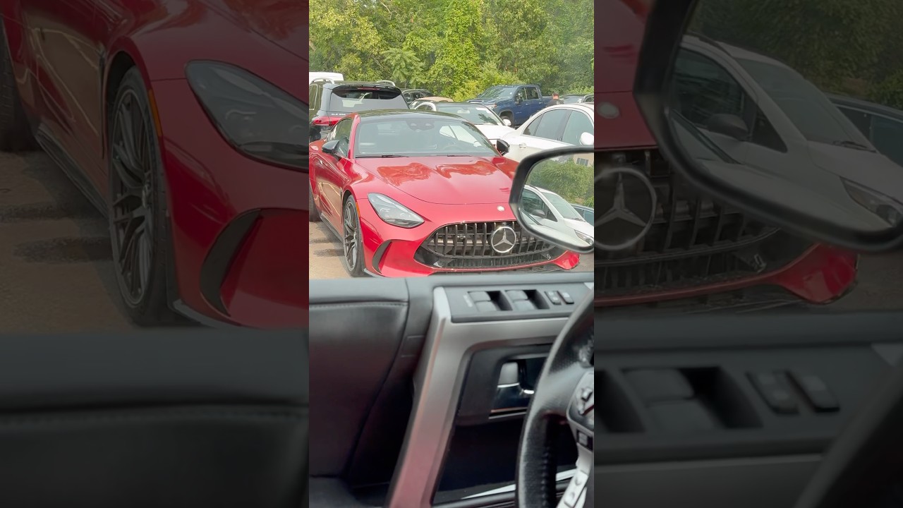 NEW Mercedes AMG GT63 in Candy Red.