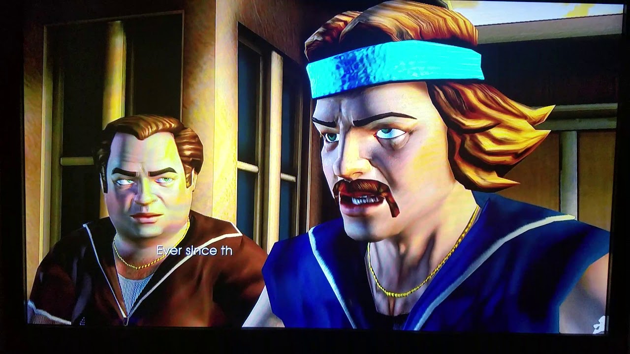 Back to the future the game (telltale series)biff and cliff and riff boss fight episode 2 get