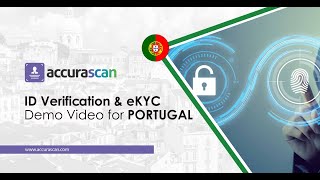 ID Verification &amp; eKYC Demo Video for Portugal