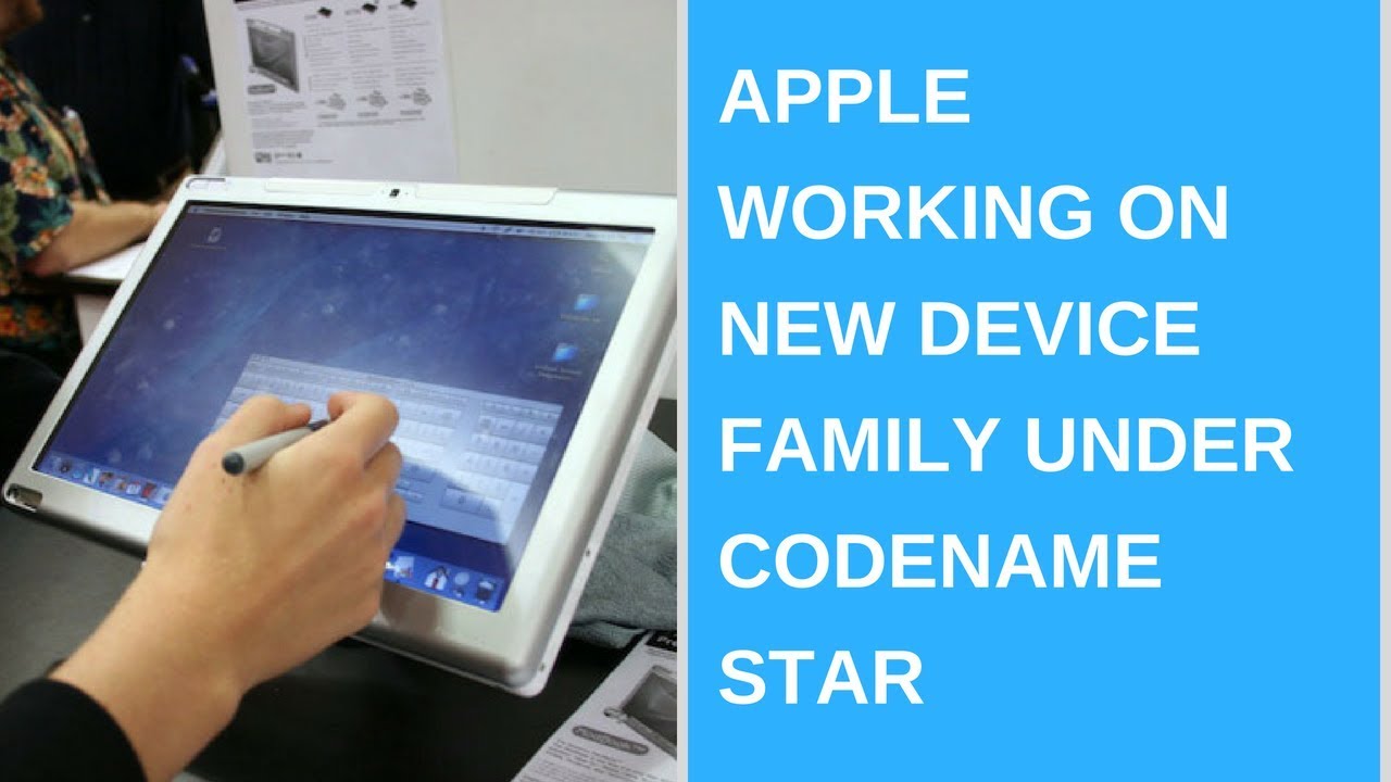 Rumor: Apple working on new device family under codename 'Star' [u]