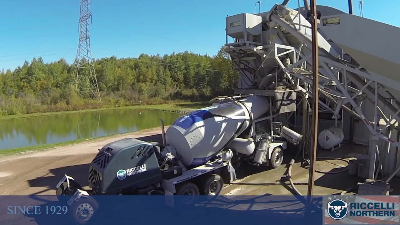 Portable Concrete Batching Plant from RICCELLI-NORTHERN