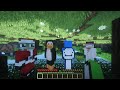 Minecraft Manhunt but were ALL Upside Down... (Challenge)