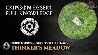 Crimson Desert - Thinker's Meadow (Goldleaf Merchant Guild) | Duchy of Hernand Territories Guide
