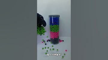 ASMR 🌈Satisfying Reverse Colorful Beads #asmr #satisfying #stonebeads #reverse #funny