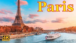 Paris, France🇫🇷 - Cruising the Seine River in Paris-4K HDR (▶️62min) | Paris 4K | A Walk In Paris
