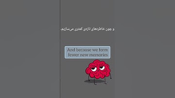 چرا زمان وقتی بزرگ می‌شیم سریع‌تر می‌گذره؟!🧠‼️