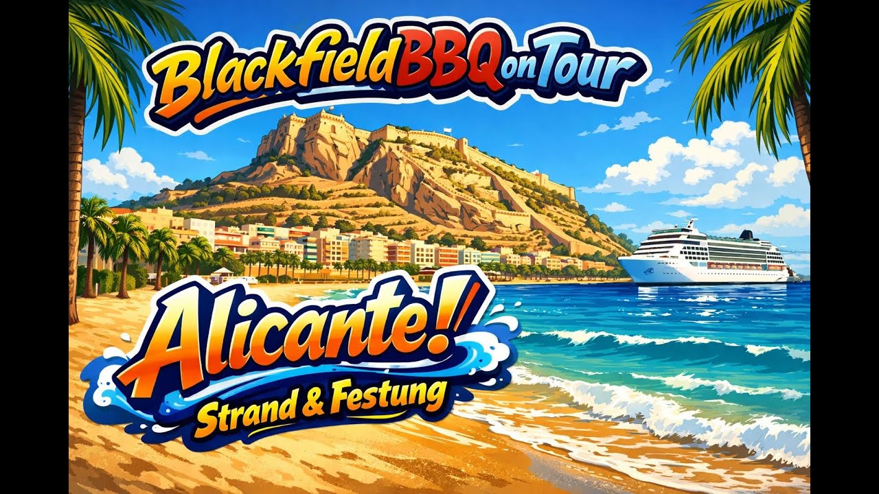 MSC Magnifica Vlog #4 – Alicante: Stadtstrand, Festung & unglaubliche Ausblicke